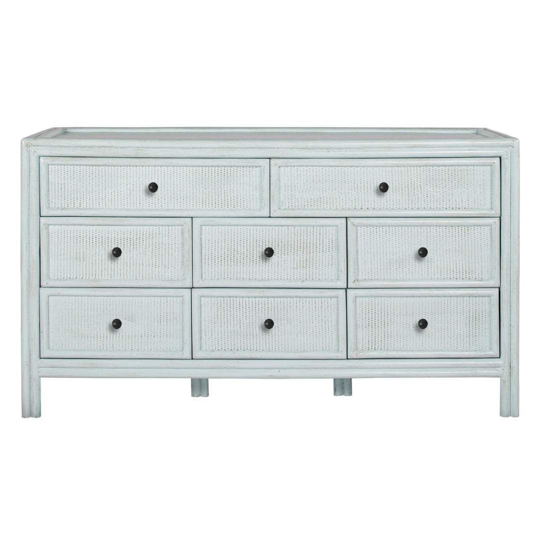 Classic Cane Front Rattan Dresser