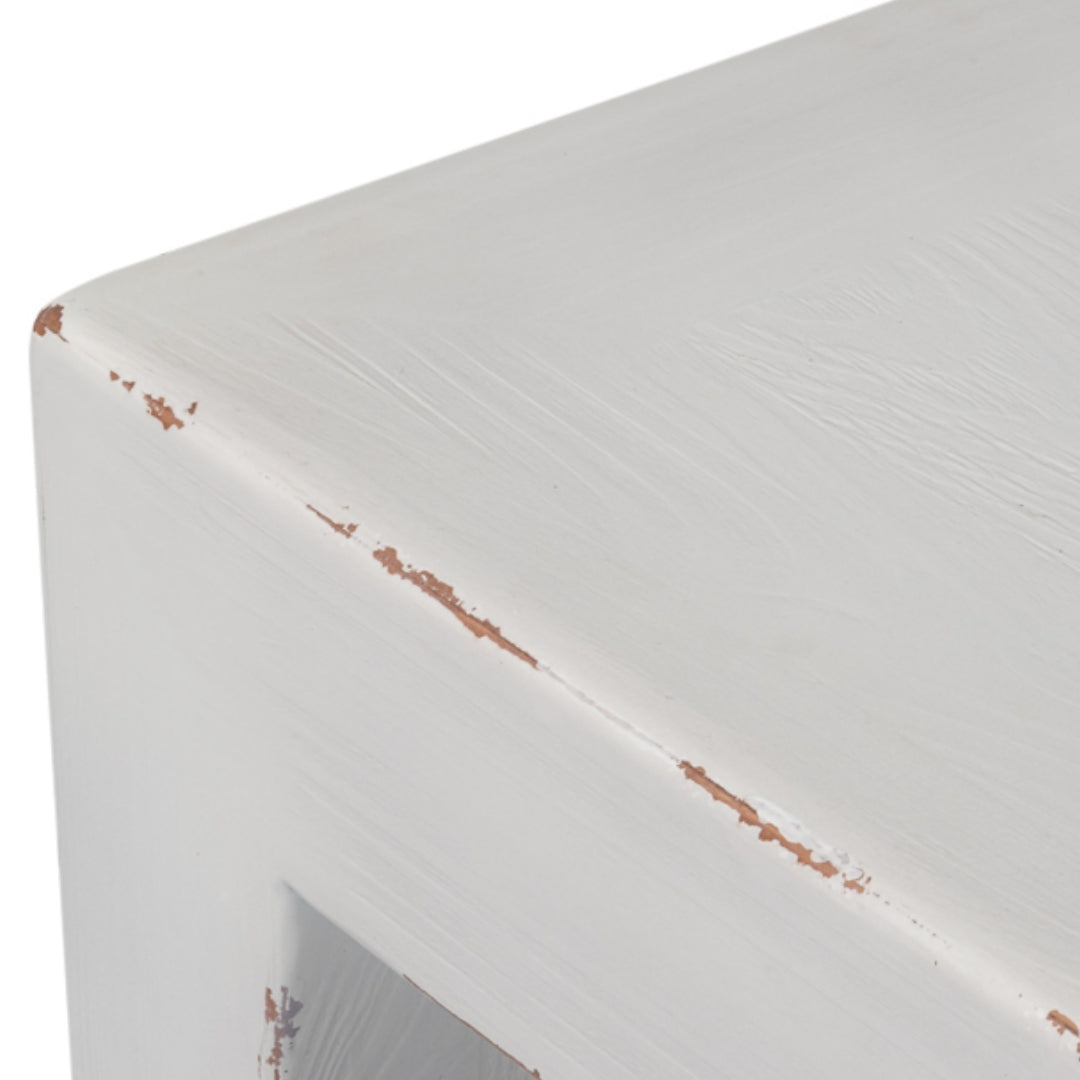 Classic White Curved Leg Coffee Table