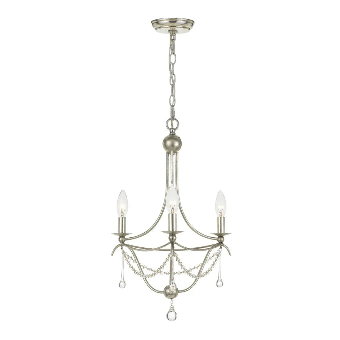 Jewel Crystal Accent Chandelier