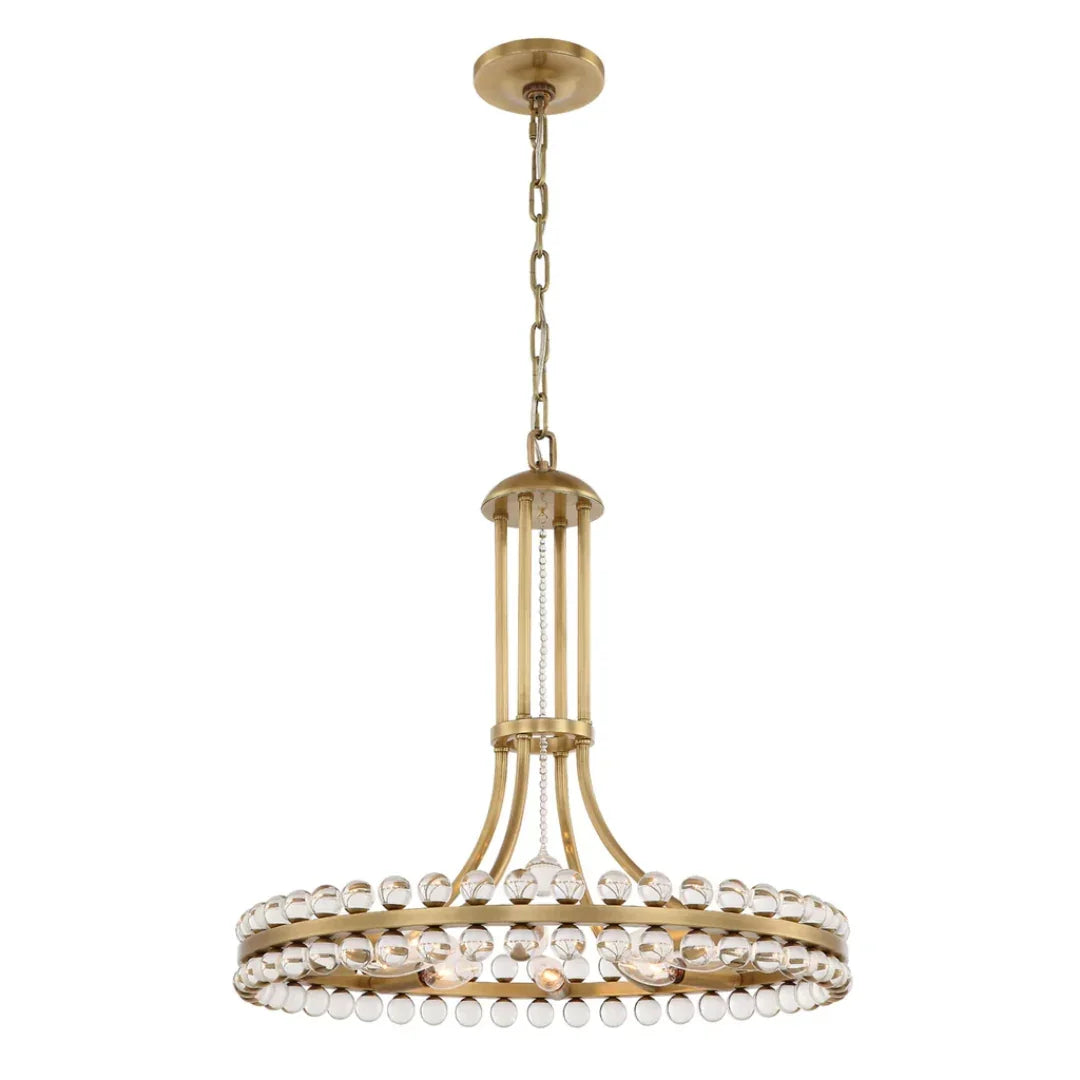 Clover Glass Ball Chandelier