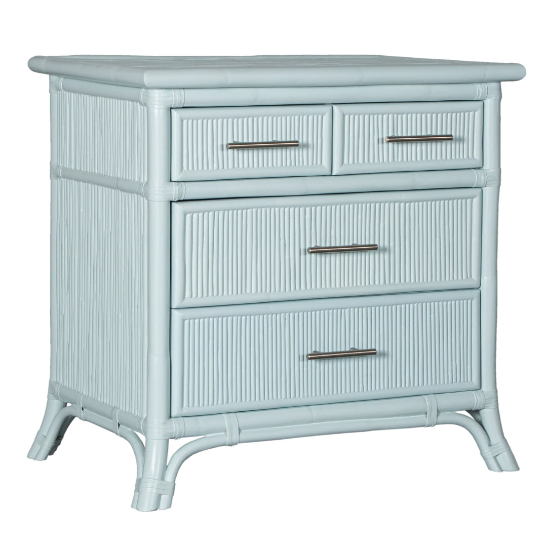 Coastal Pencil Rattan Chest
