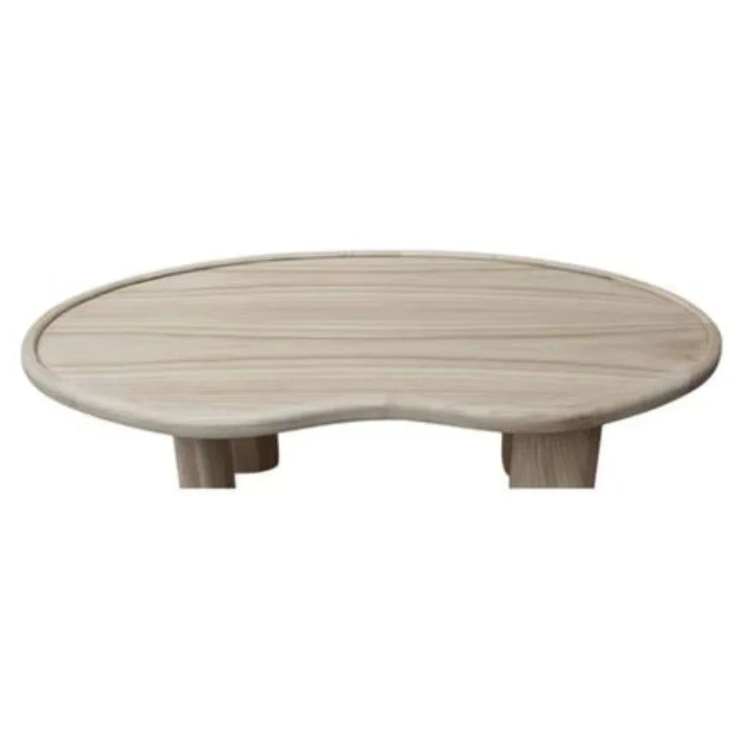 Modern Organic Kidney-Shaped Coffee Table