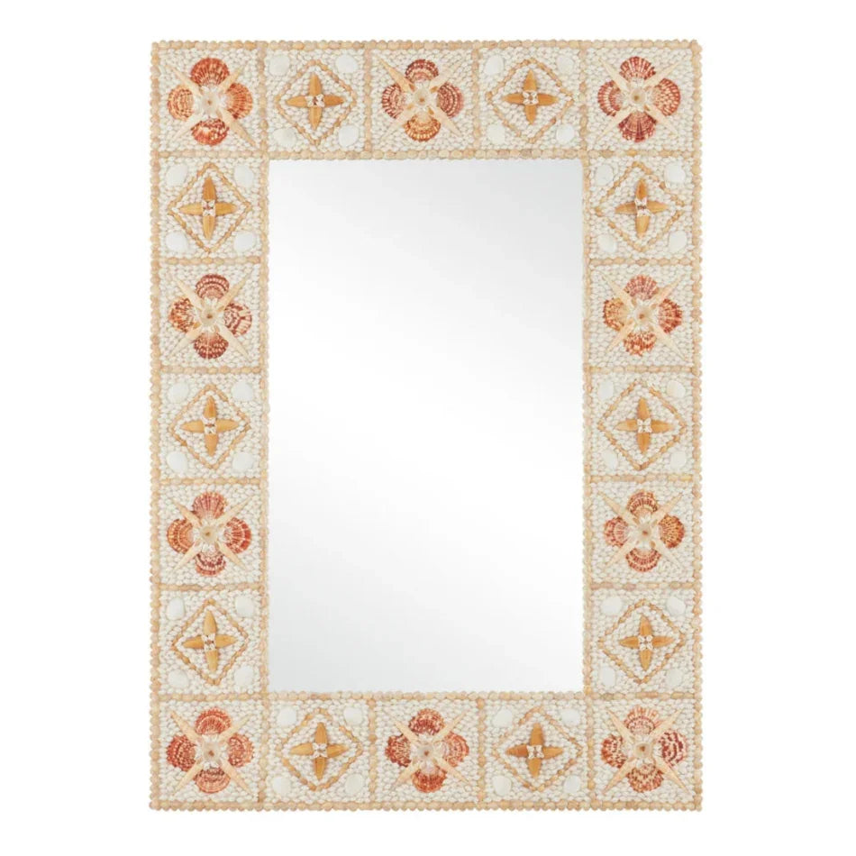 Coquillage Mosaic Shell Mirror