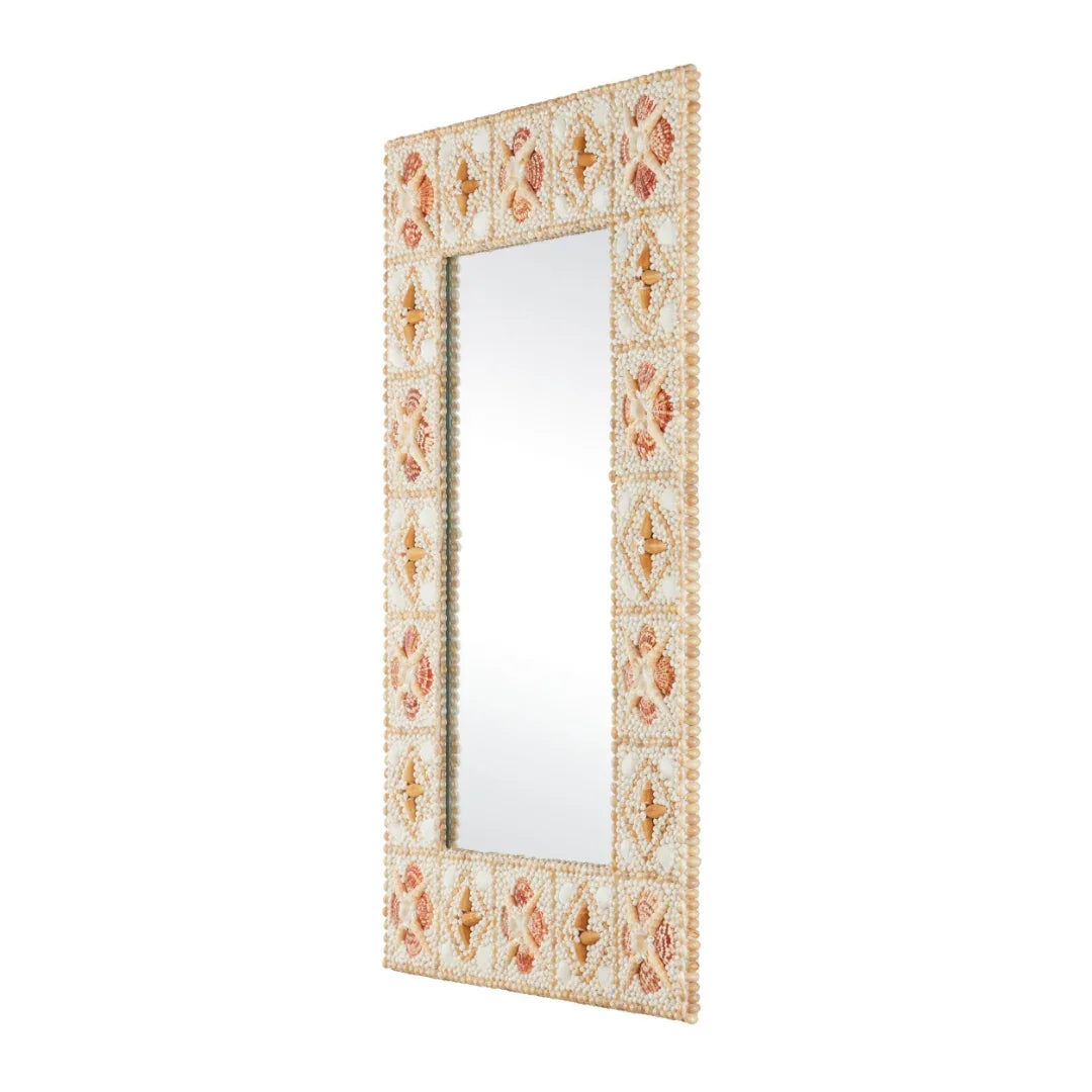 Coquillage Mosaic Shell Mirror