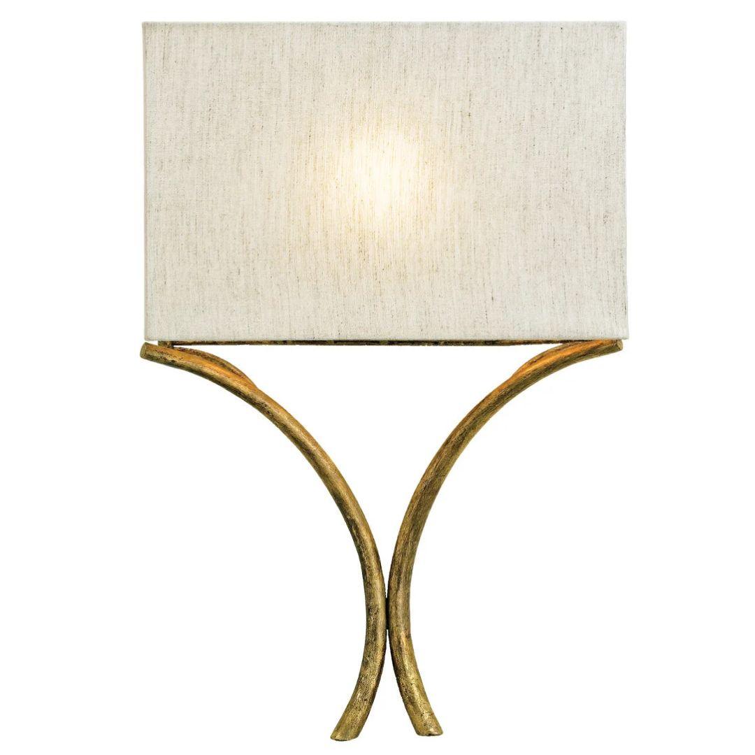 Golden Wishbone Gold Wall Sconce