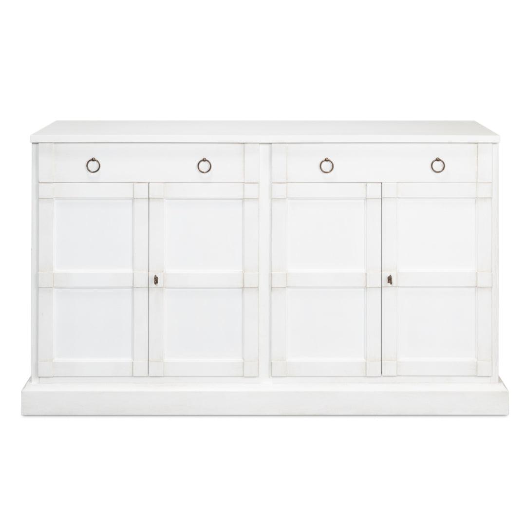 Cortina White Media Console
