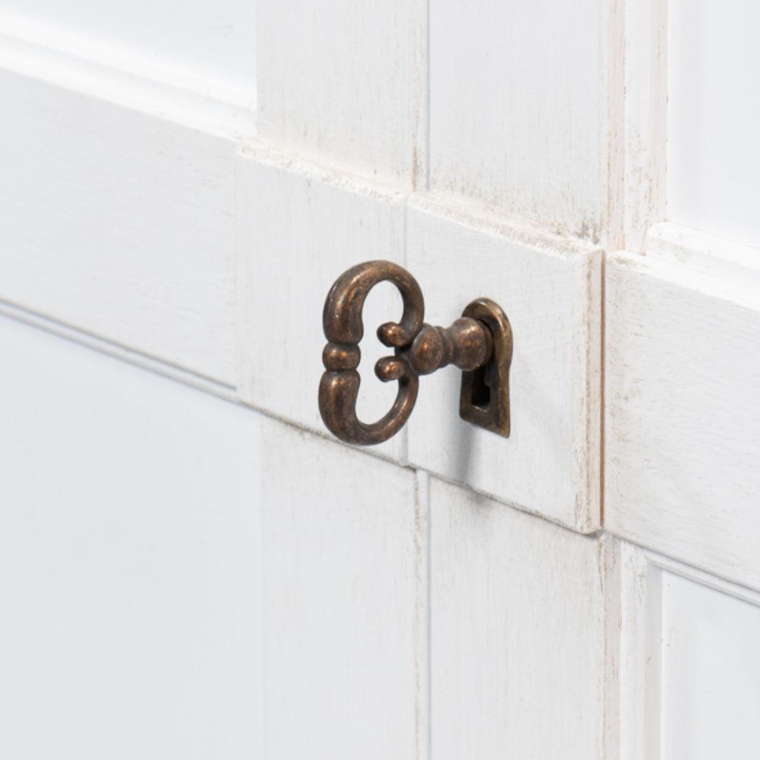 Cortina White Media Console