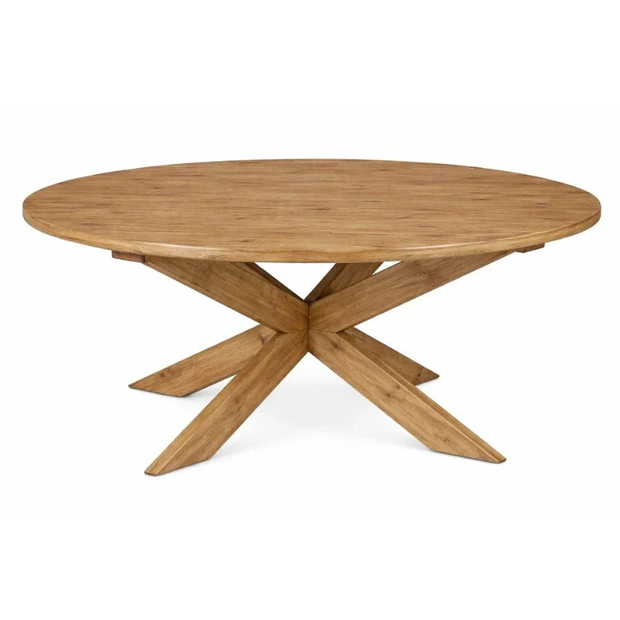 White Cottage Burst Dining Table