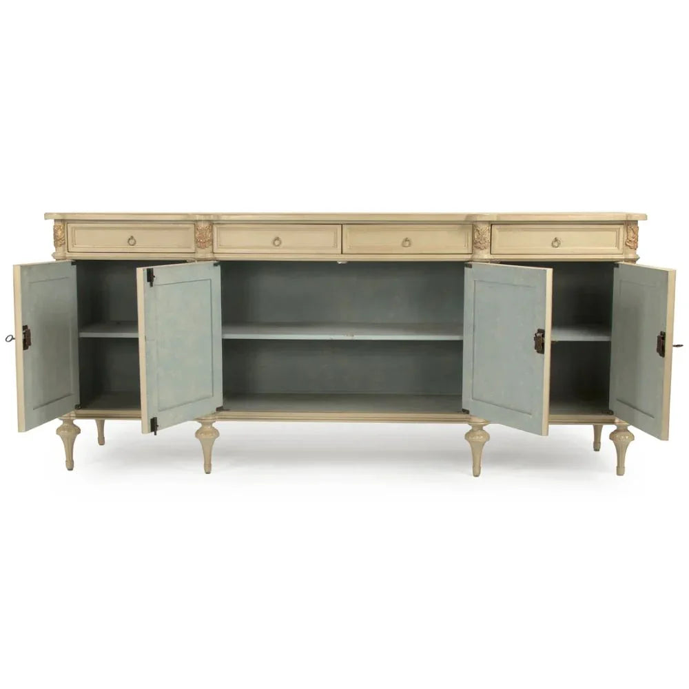 Cream Carved French Country Buffet