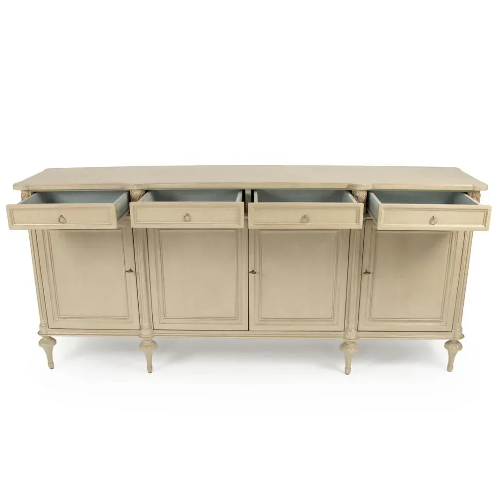 Cream Carved French Country Buffet