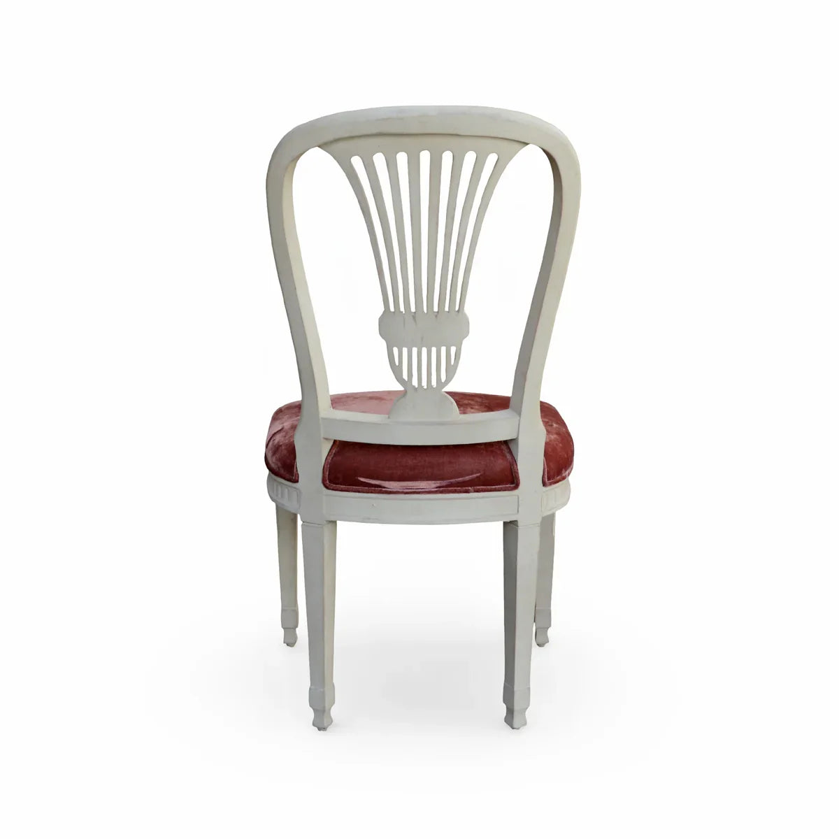 Romantic Fan Back Side Chair