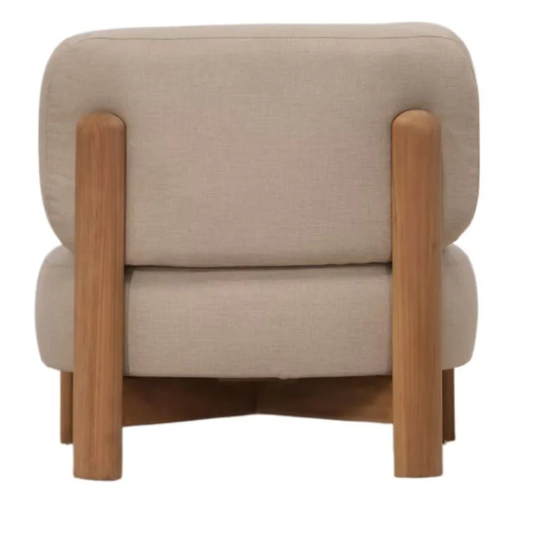 Outdoor Organic Modern Accent Chair