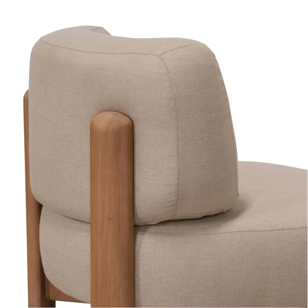 Outdoor Organic Modern Accent Chair