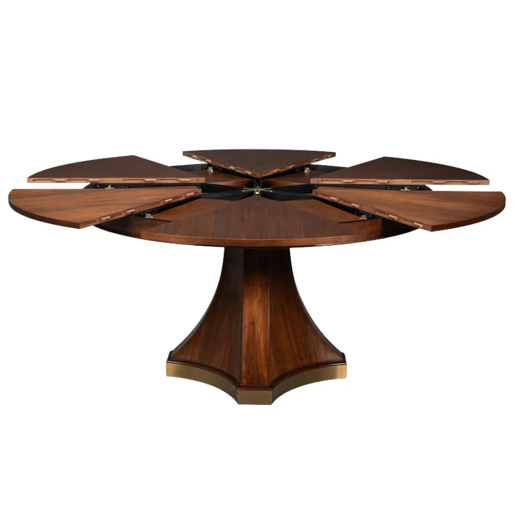 Chelsea Dark Walnut Jupe Dining Table
