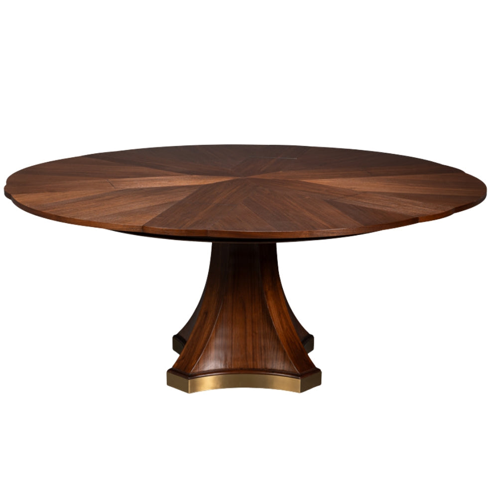 Chelsea Dark Walnut Jupe Dining Table