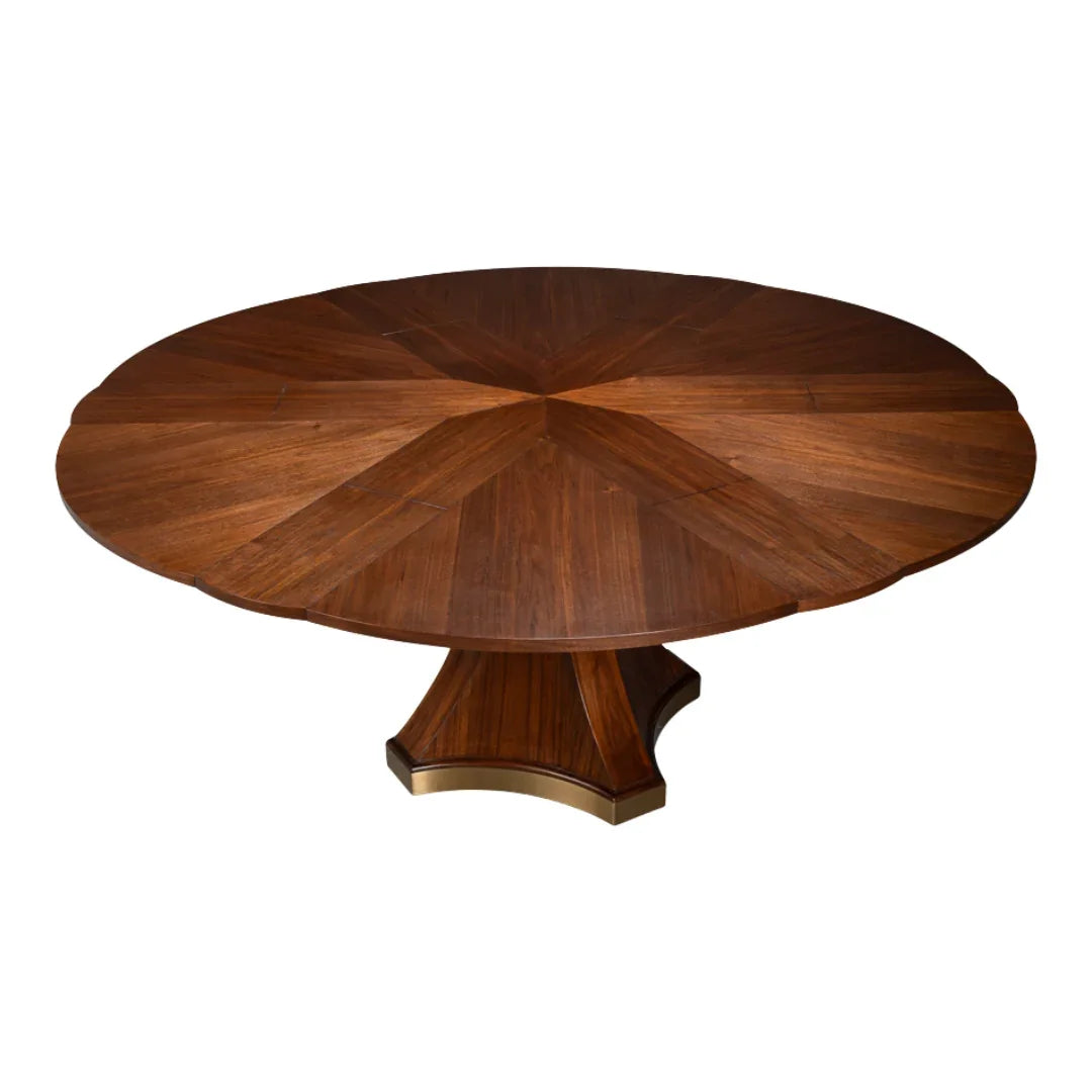 Chelsea Dark Walnut Jupe Dining Table