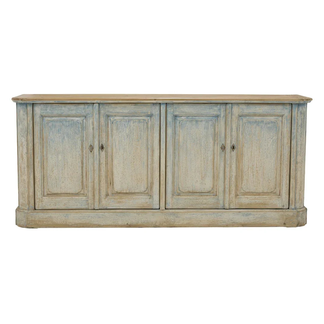 Distressed Blue Vintage Sideboard