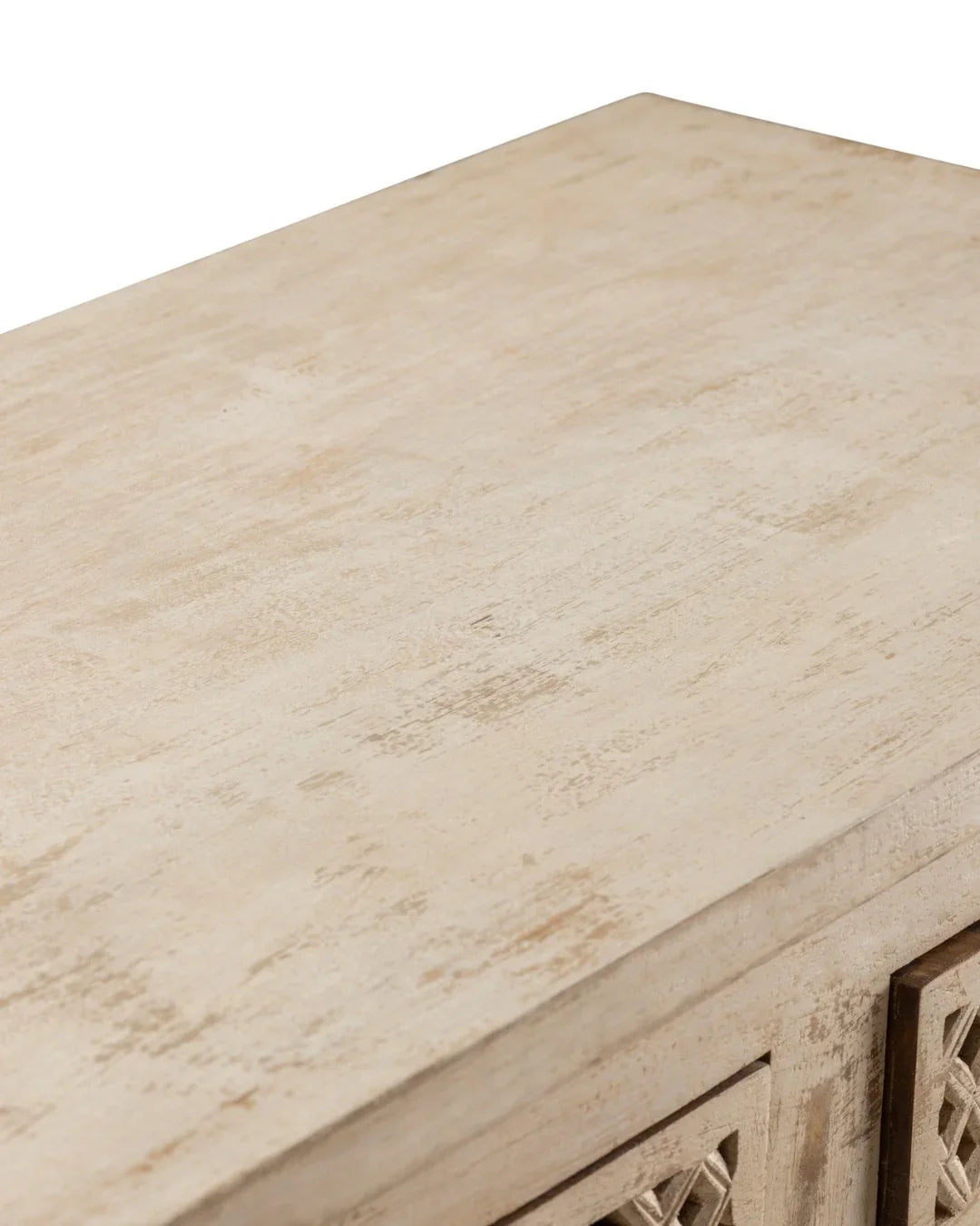 Natural Boho Geometric Sideboard