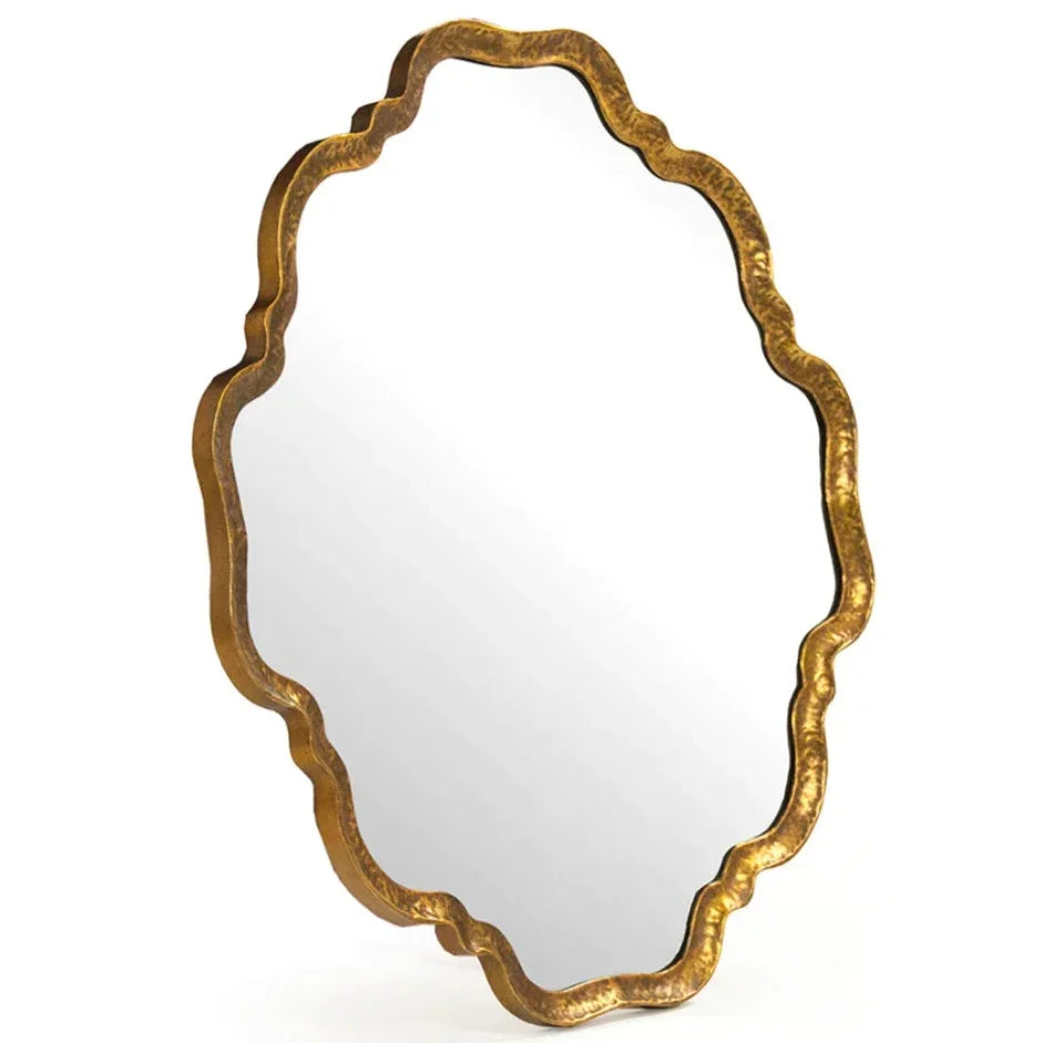 French Antique Gold Carel Mirror