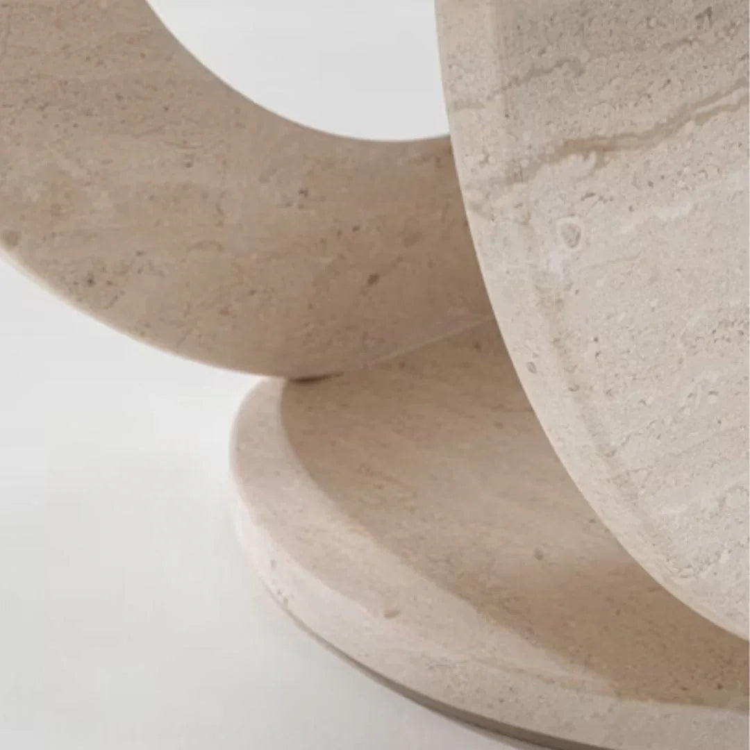 Vintage Italian Travertine Coffee Table, Circa 1950