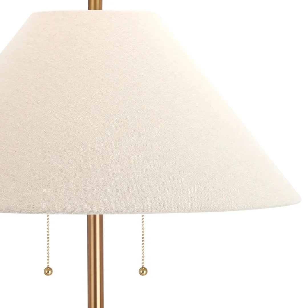 Elegant Brass Floor Lamp