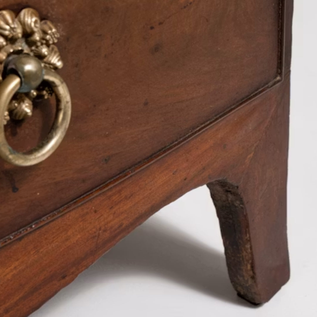 English Heritage Mahogany Antique Chest, Circa 1850