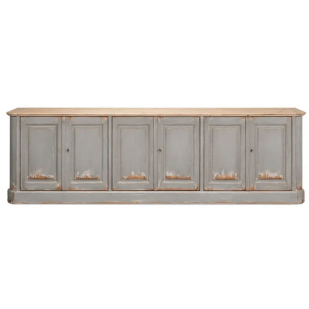 Extra Long Swedish Grey Sideboard