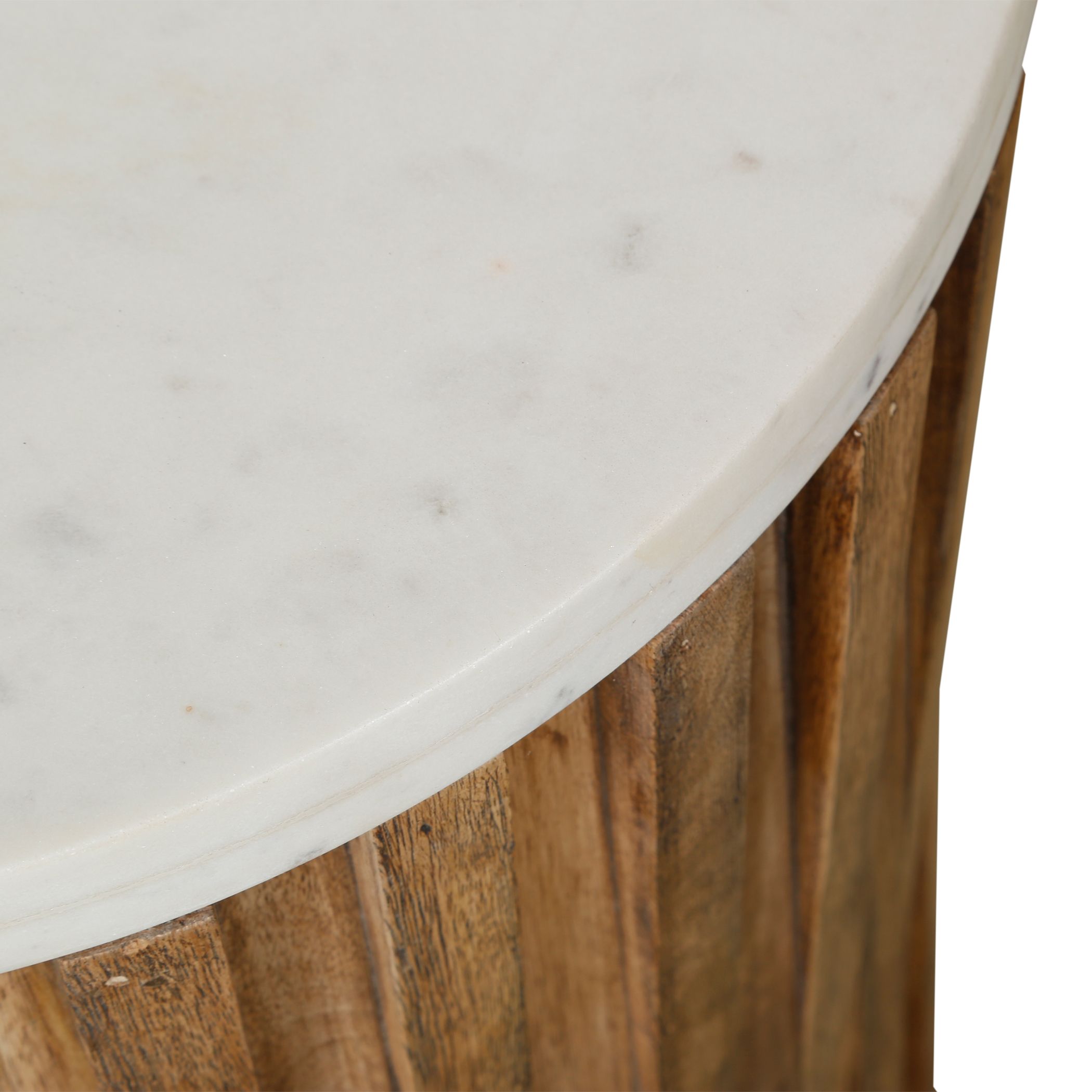 Groot Marble Top Accent Table