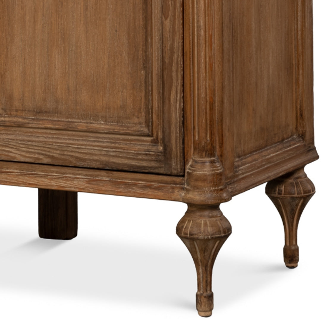 Fleur Natural Brown Country Sideboard