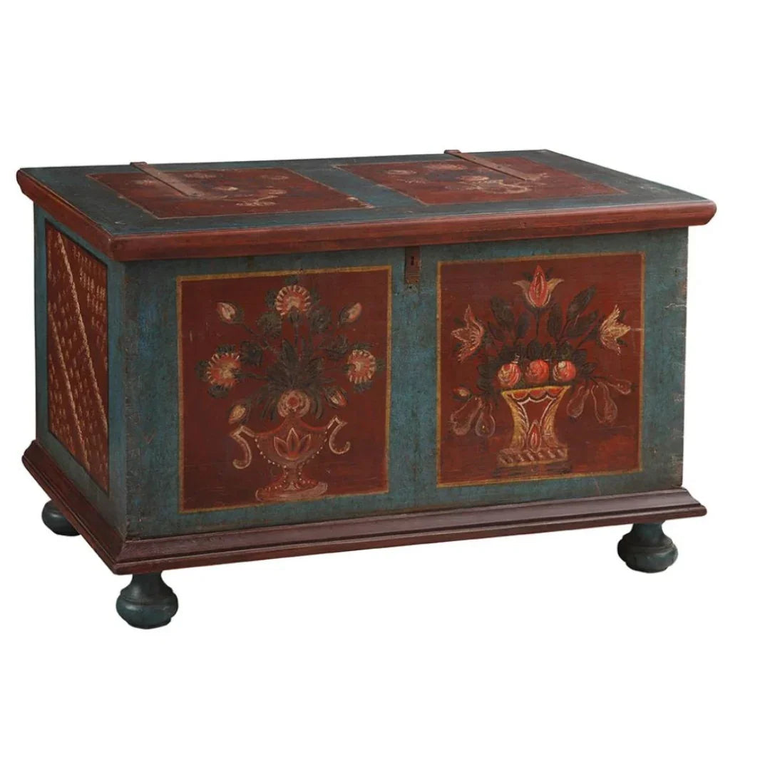 Floral Motifs Bohemian Chest