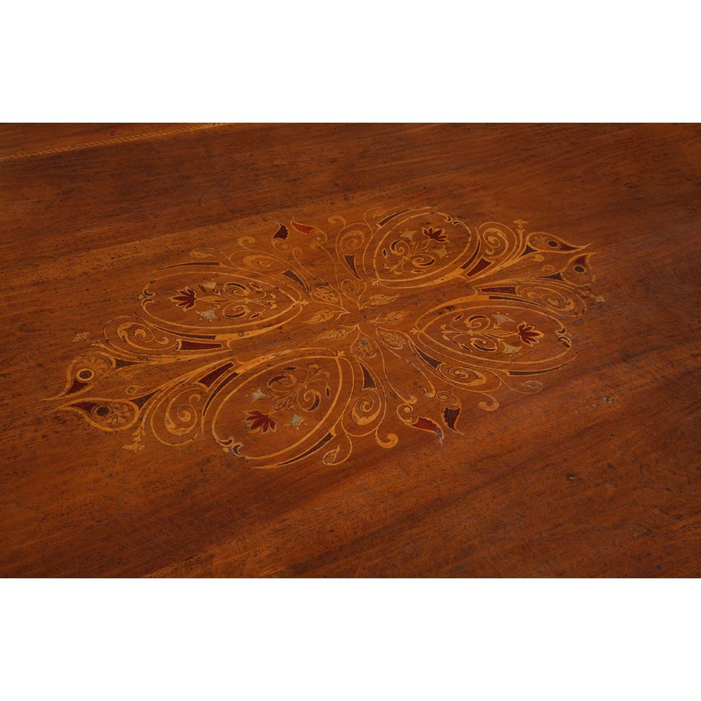Florentine Scroll Extendable Dining Table