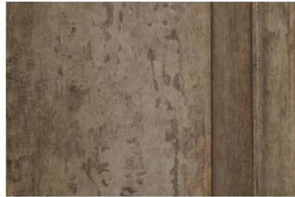 Weathered Oak Pedestal Table