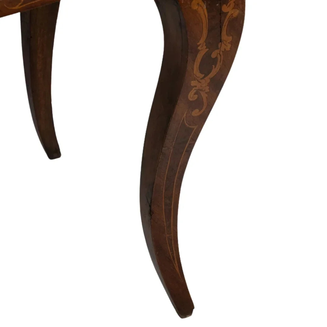 Renaissance Cabriole Leg Bar Cabinet, Circa 1870