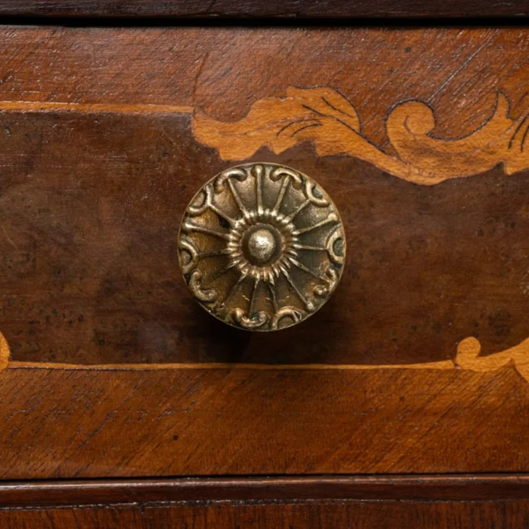 Renaissance Cabriole Leg Bar Cabinet, Circa 1870