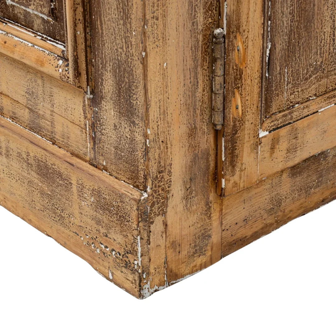 French Brown Patinated Wood Buffet, Circa 1850