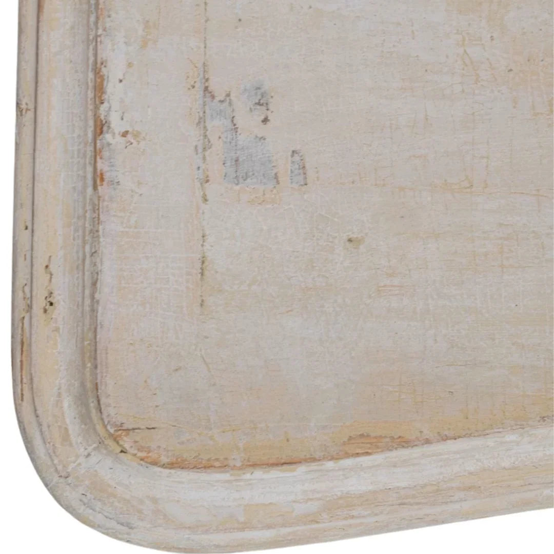 French Chateau Whitewashed Chest, Circa 1920