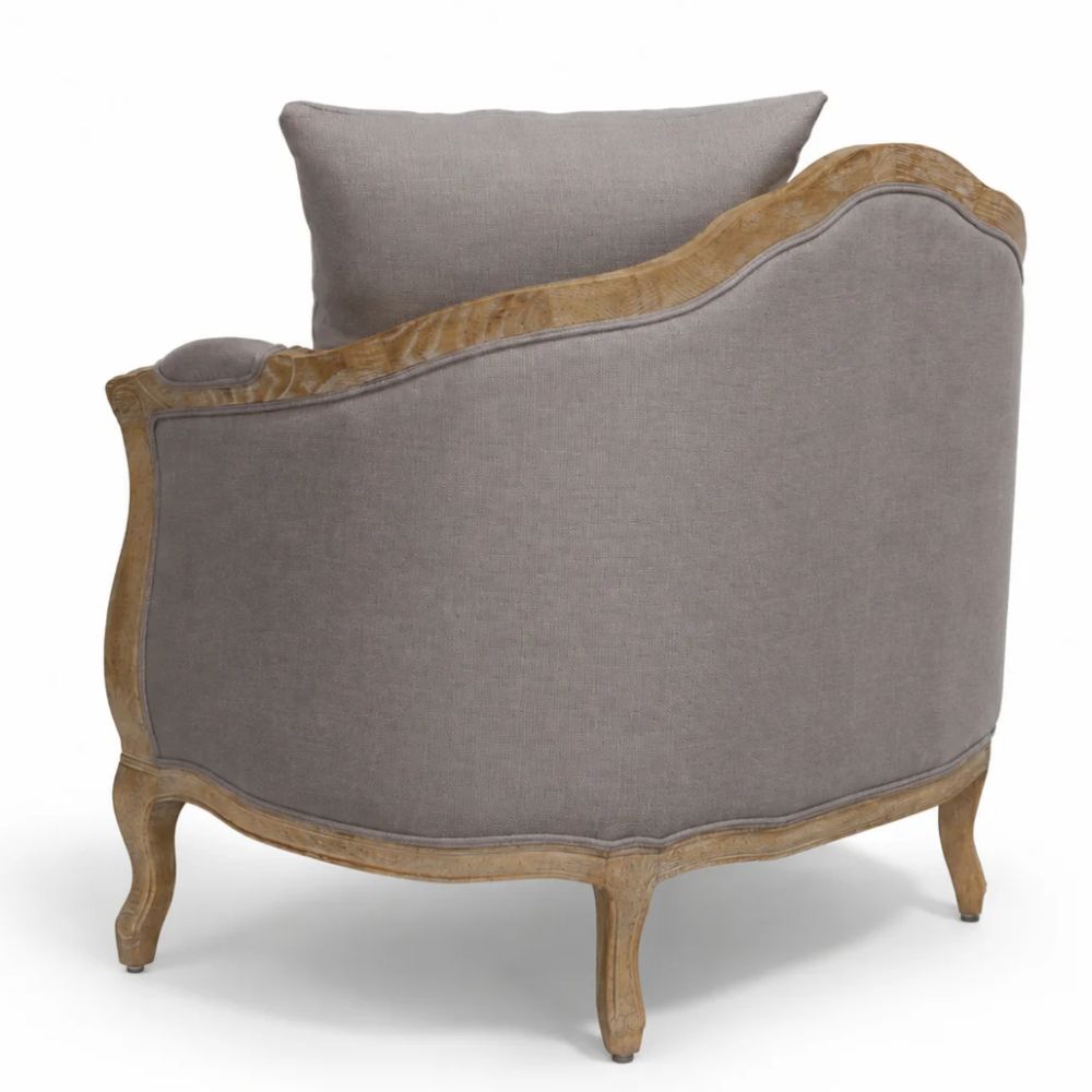 French Dove Gray Maison Love Chair