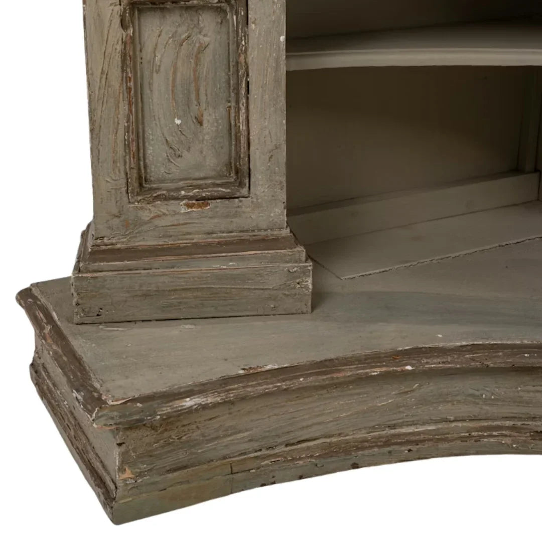 Antique French Provincial Display Cabinet, Circa 1780