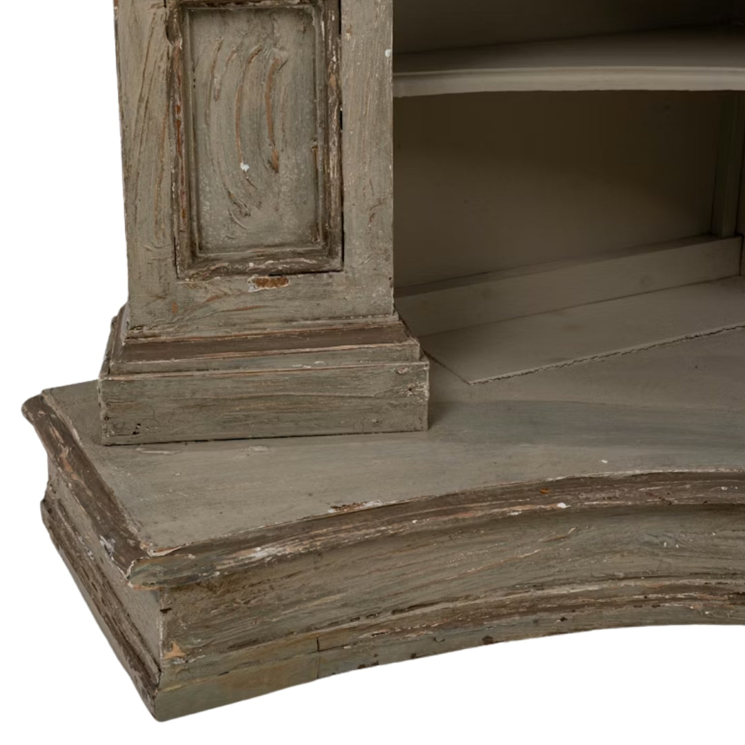 Antique French Provincial Display Cabinet, Circa 1780