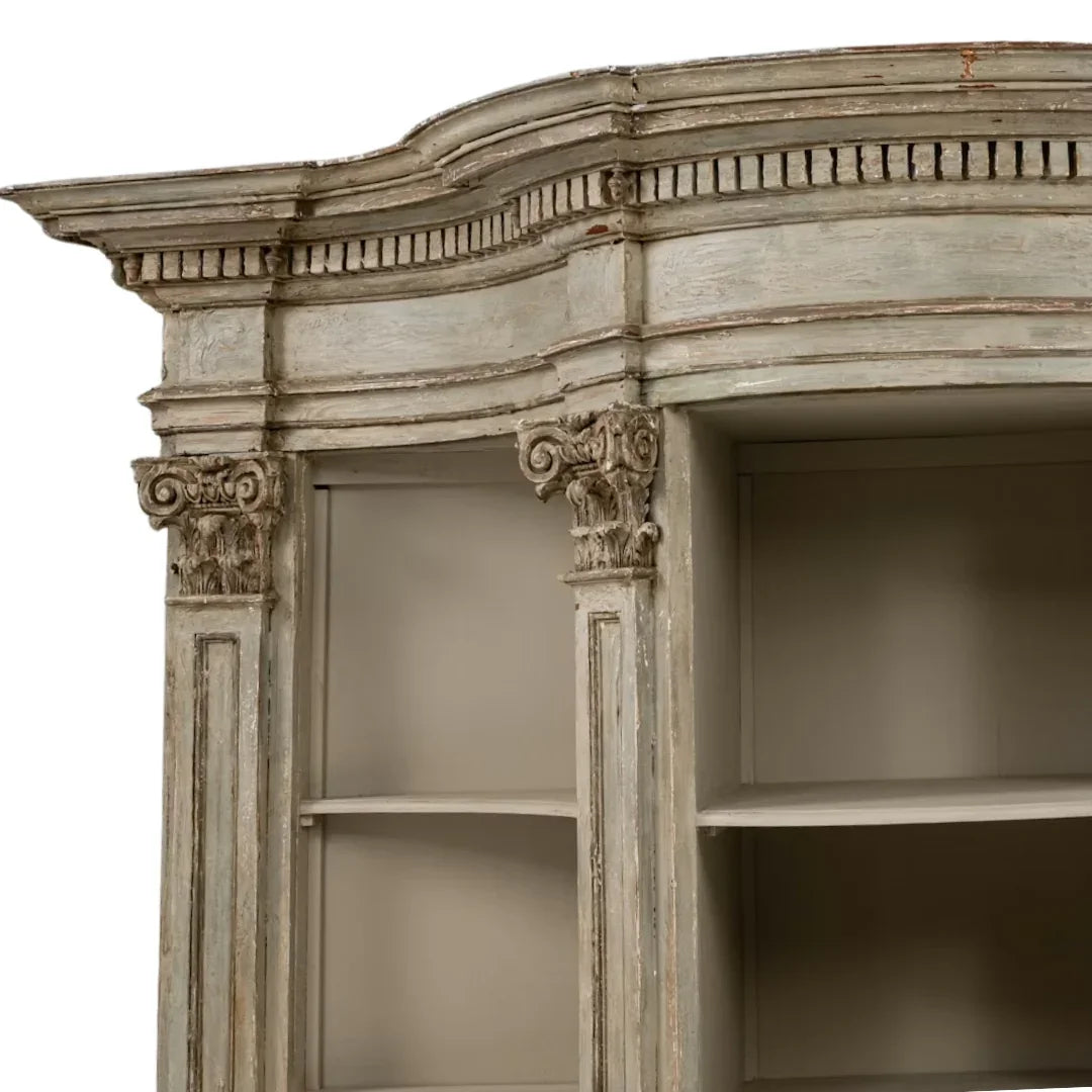 Antique French Provincial Display Cabinet, Circa 1780