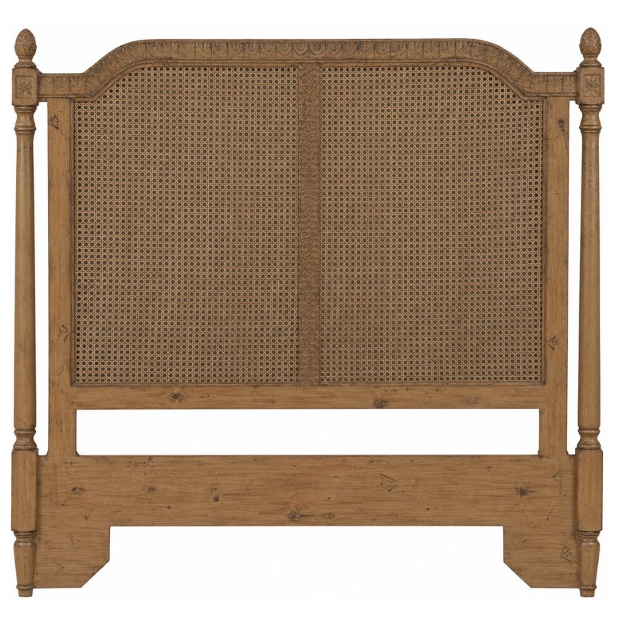 French Shabby Chic Cane Headboard