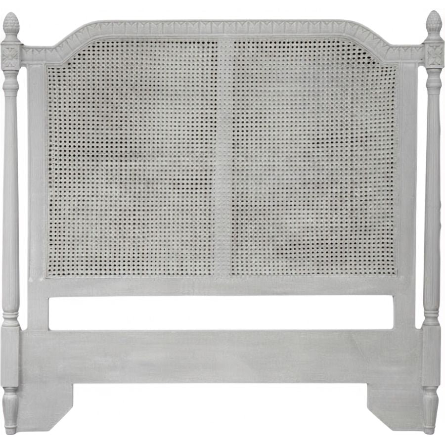 French Shabby Chic Cane Headboard