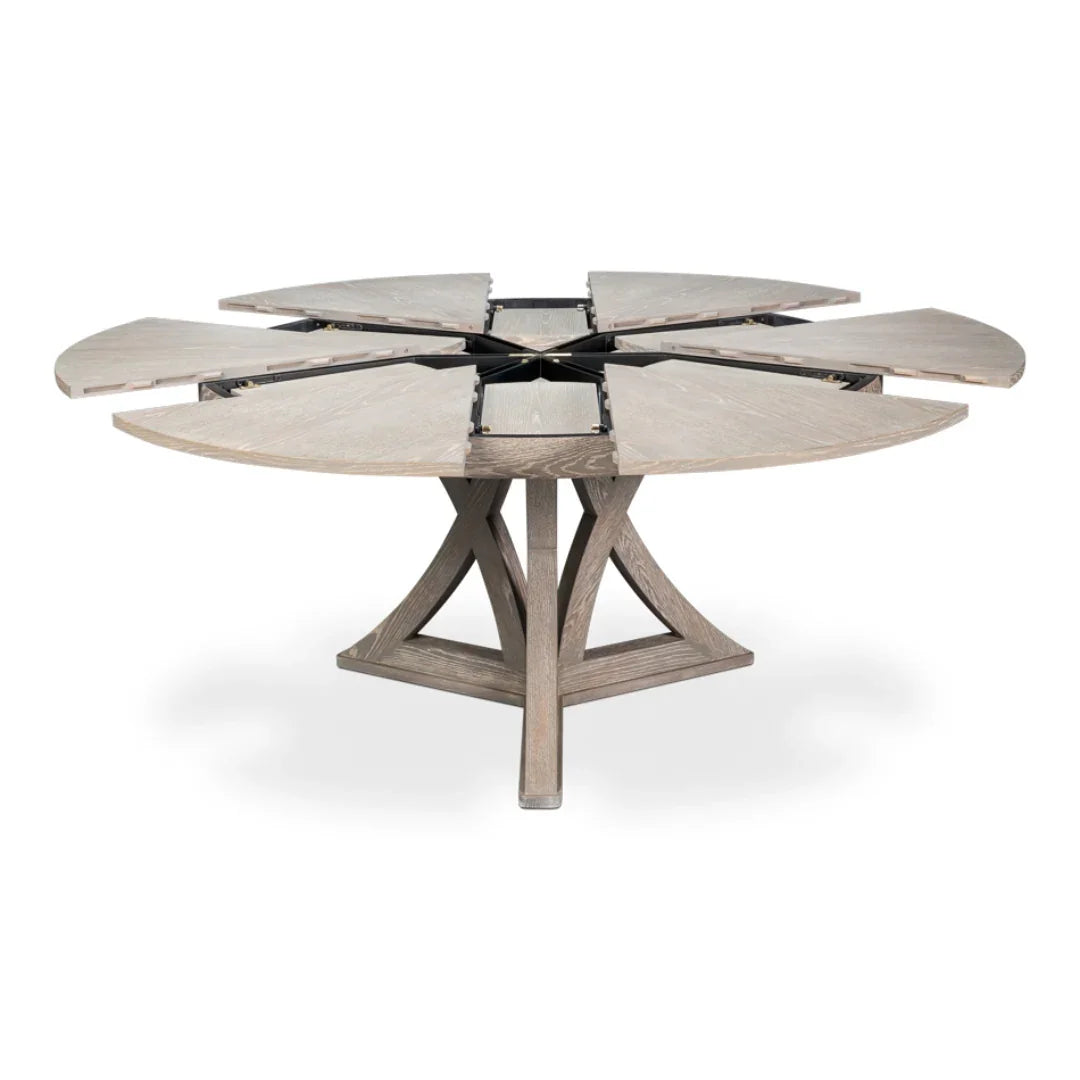 Casual Moonskin Jupe Dining Table