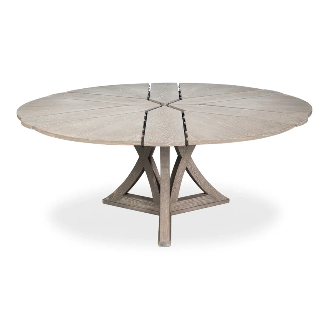 Casual Moonskin Jupe Dining Table