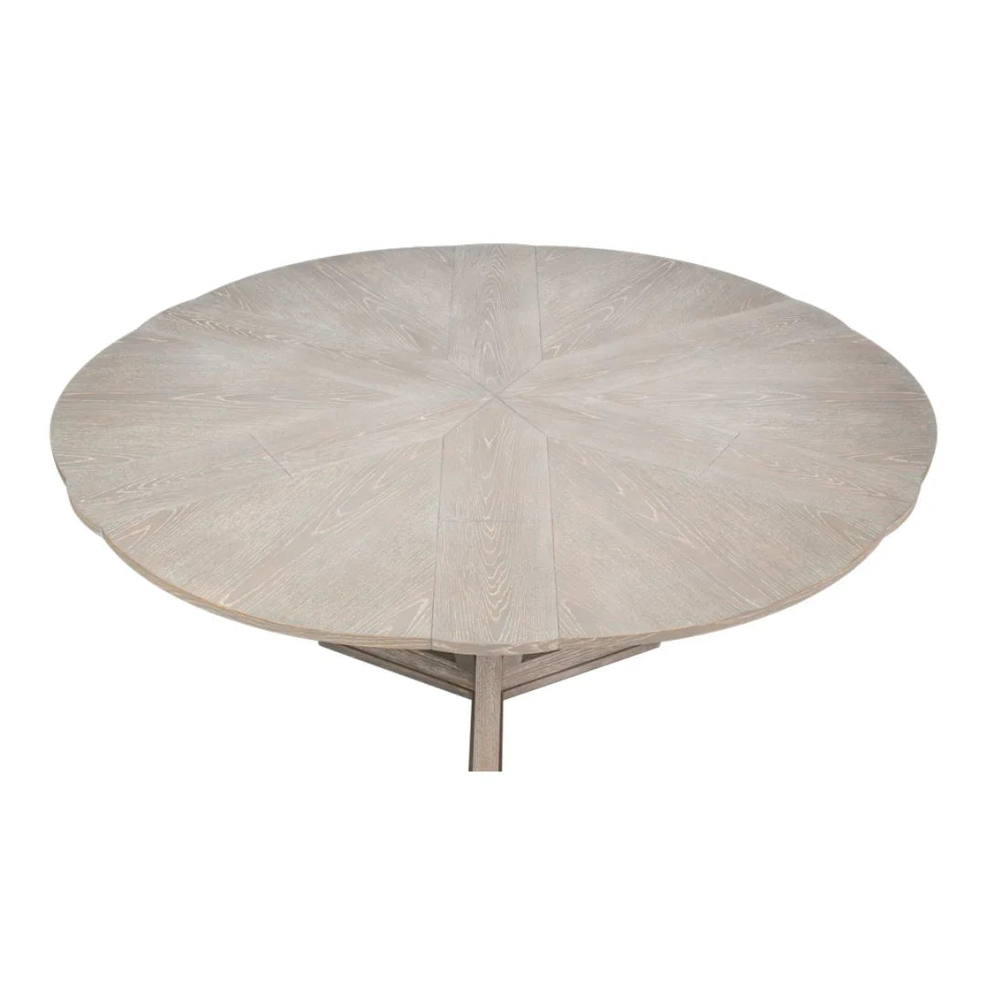 Casual Moonskin Jupe Dining Table