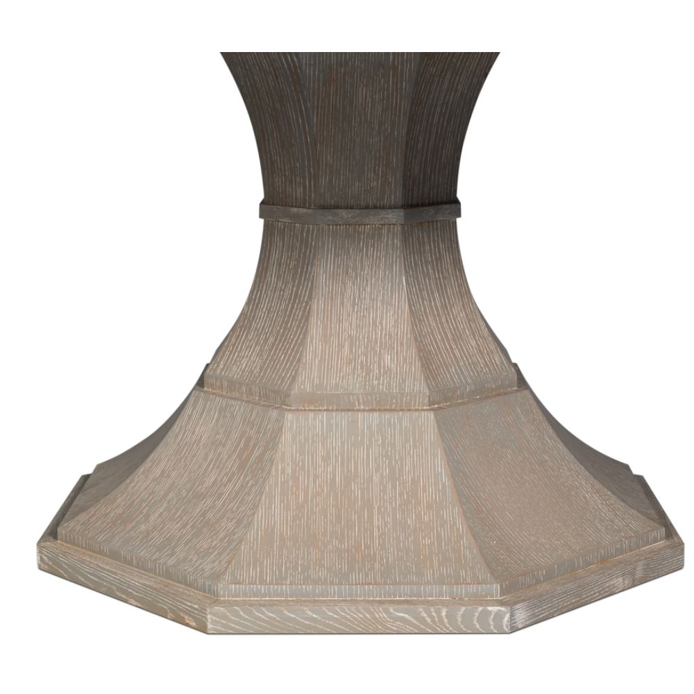 Moonskin Oak Giselle Jupe Dining Table