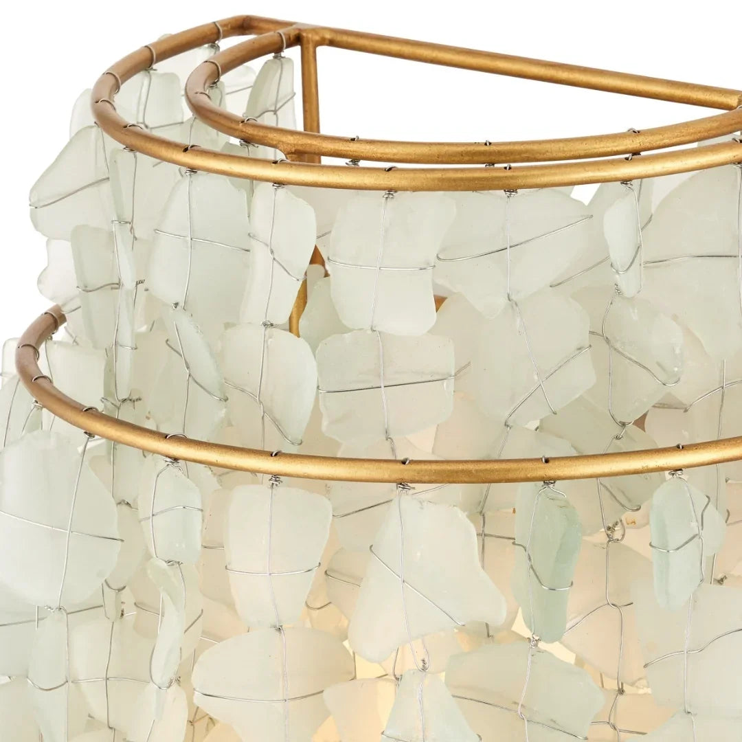 Seagrass Rainfall Wall Sconce