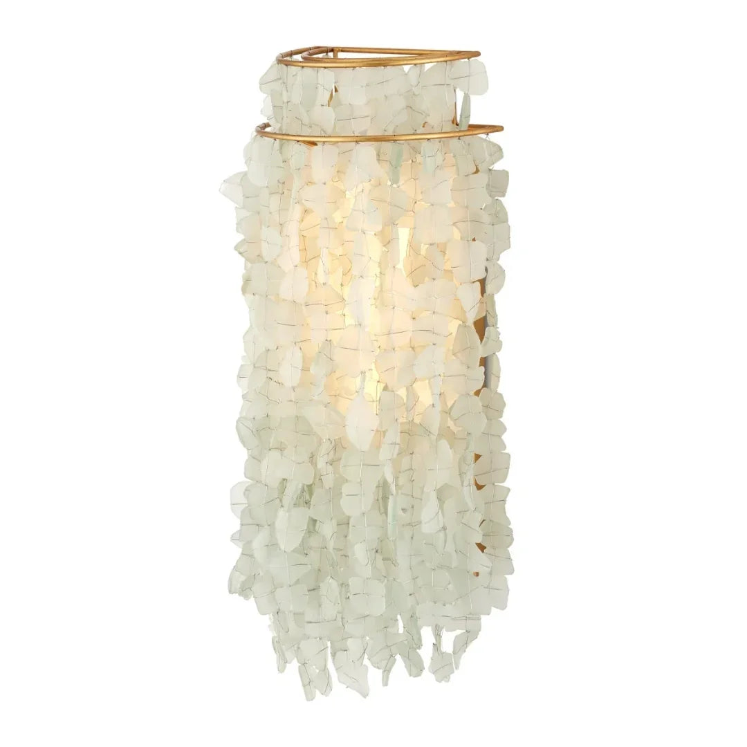 Seagrass Rainfall Wall Sconce