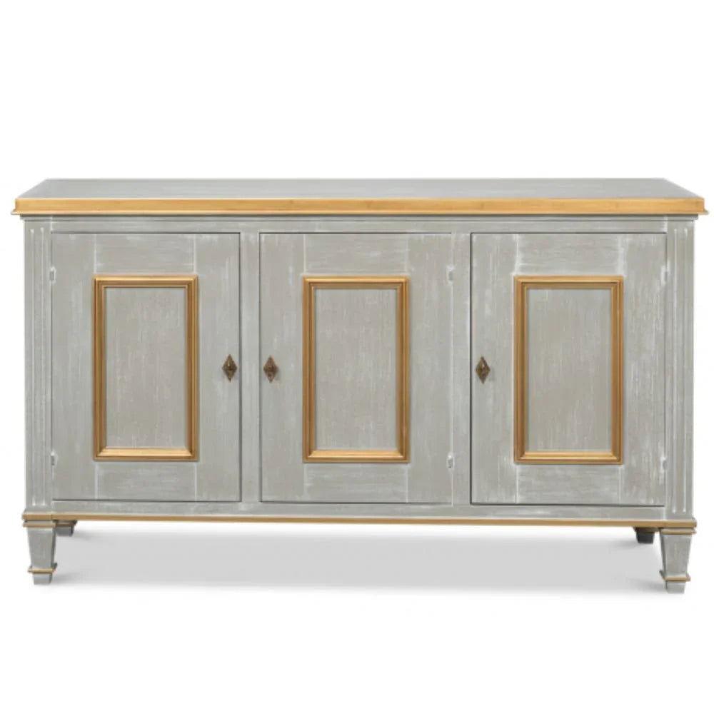 Gray and Gold Louis Buffet