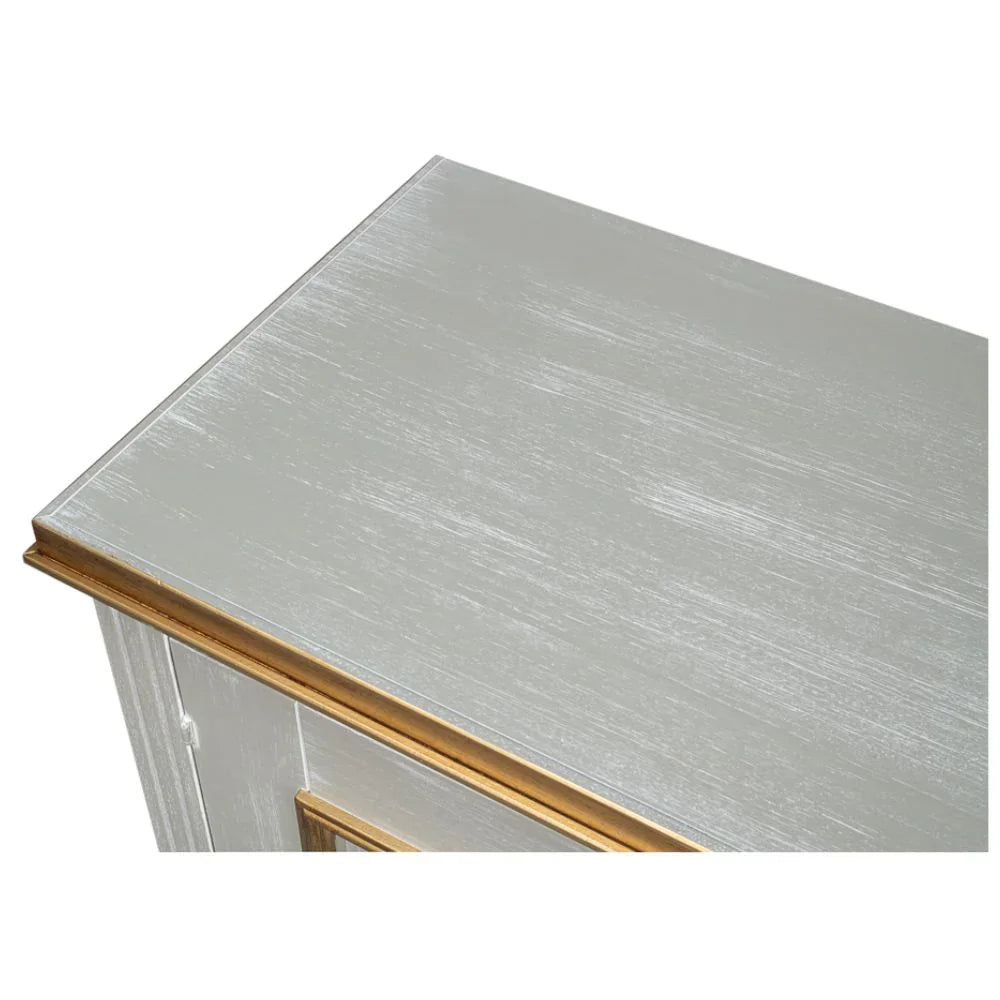 Gray and Gold Louis Buffet